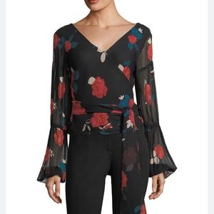 Club Monaco floral top